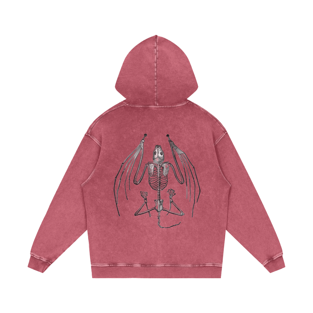 Pink HV Hoodie Faded